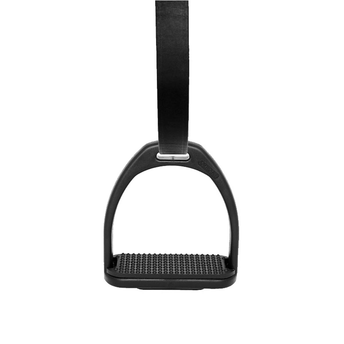 Compositi Plastic Profile Stirrups Lightweight Black With Treads